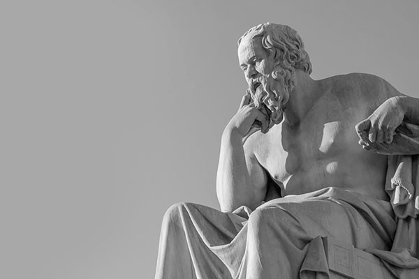 philosophy black and white